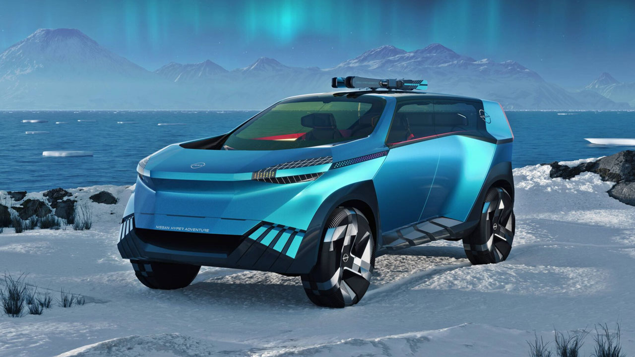 רכב קונספט ניסאן hyper adveture